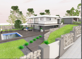 Adéla Bařinová, SPŠ Zlín - 2. místo kategorie Projekt rodinného domu