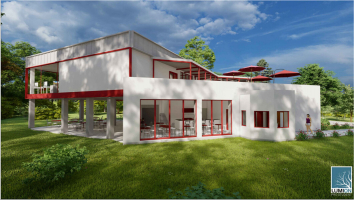 David Talacko, SPŠS Praha 4 - 3. místo kategorie Projekt občanské a bytové stavby