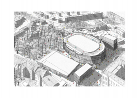 Novou podobu Horácké arény v Jihlavě navrhlo studio Chybík+Krištof