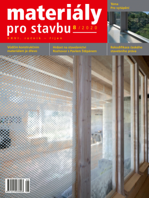 Materiály pro stavbu 8/2020