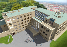 Vizualizace nové podoby Armádního muzea Žižkov
