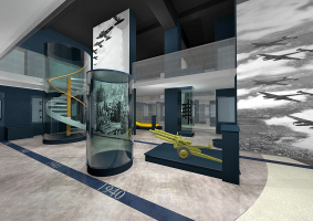 Vizualizace nové podoby Armádního muzea Žižkov