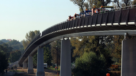 Zatěžkávací zkouška (zdroj: TSK Praha)