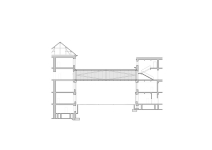 Zíkova ulice - řez