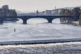Začala rekonstrukce Staroměstského jezu (zdroj: Metrostav)
