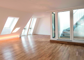 Rozšíření a modernizace činžovního domu ve Vídni (zdroj: FAKRO)