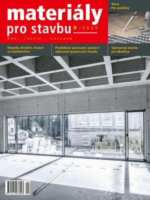 Materiály pro stavbu 9/2020