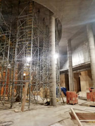 Monolit stropu nad 1. PP