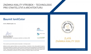 Známka kvality 2020 - diplom