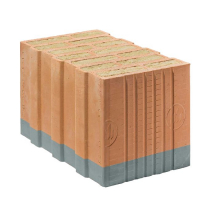 Porotherm 44 TS Profi - nová soklová cihla plněná minerální vatou