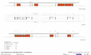 Multimodální uzel veřejné dopravy v Pardubicích - pohledy