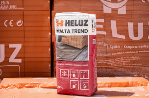 HELUZ TREND tepelněizolační zdicí a zakládací malta - zimní varianta
