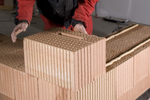 Wienerberger - zdění v zimě