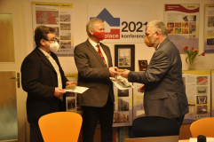 S rouškami/respirátory se odehrálo i předávání jednotlivých ocenění