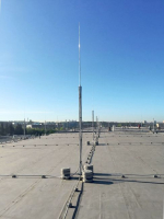 Izolovaná jímací soustava za pomoci vodiče s vysokonapěťovou izolací HVI