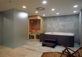 Privátní zóna wellness centra (foto: Viega)