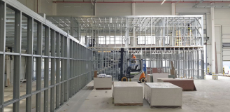 DIAMANT X nahradil sádrovláknitou desku v konstrukcích obvodových stěn (zdroj: Knauf)