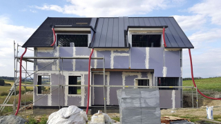 DIAMANT X nahradil sádrovláknitou desku v konstrukcích obvodových stěn (zdroj: Knauf)