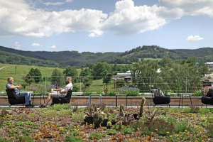 Střecha na objektu KOMA Modular ve Vizovicích