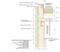Řešení pláště a kořenové čistírny