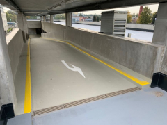 Odvodnění parkovacího domu a autobusového terminálu v Benešově