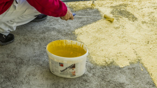 Aplikace kontaktního můstku Baumit SuperPrimer