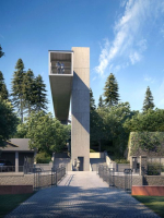 Nadchod v centru Litomyšle