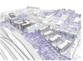 Bytové a administrativní centrum na náměstí W. Churchilla, Praha 2