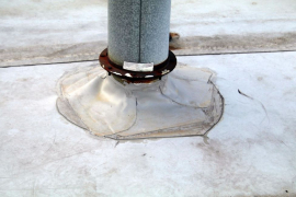 Obr. 9: Opracování kruhového prostupu