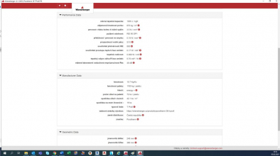 Příklad datové šablony pro cihelnou tvarovku Wienerberger