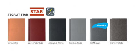 Tegalit STAR - portfolio (zdroj: BRAMAC)