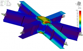 Statický posudek styčníku