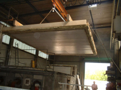 Obr. 4: Montáž zkušebního vzorku pro zkoušku požárně ochranné účinnosti opláštění [2]