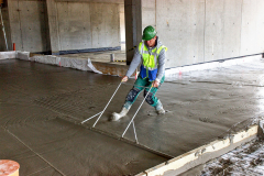 Aplikace pěnobetonu