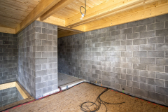 Rodinný dům postavený komplet z tvarovek Liapor včetně obvodových stěn a vnitřních příček