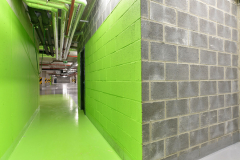 Příklad použití pohledového zdiva Liapor při výstavbě administrativních i bytových domů