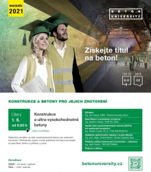 Webinář - Konstrukce a ultra-vysokohodnotné betony