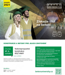 Webinář - Vodonepropustné konstrukce – BÍLÉ VANY