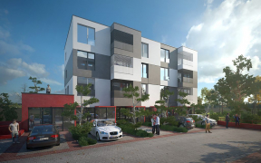 Byty Boskovice - vizualizace (zdroj: HELUZ)