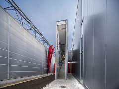 Novostavba skladové haly s vloženou administrativou pro firmu Würth, Nepřevázka