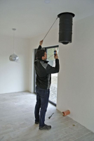 Zkoumání netěsností kolem prostupů