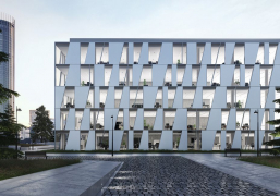 Chytrá budova je modulová budova. Modulová fasádová platforma Schüco AF UDC (hliníková dynamická modulová fasáda) zahrnuje kompletní nabídku od systémových řešení až po individuální projekty (zdroj: Schüco)