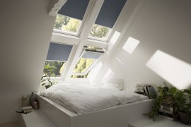 Nová kolekce rolet VELUX pro relaxační, hravý i elegantní interiér