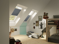 Nová kolekce rolet VELUX pro relaxační, hravý i elegantní interiér
