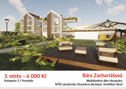 Freestyle - 3. místo: Bára Zachariášová