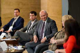 Iniciace Rozvoj staveb pro republiku bohatší byla poprvé představena na konferenci „Když staví soused, bohatneš i ty" v prostorách nové budovy Národního muzea v Praze