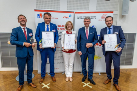 Cenu TOP Stavební firma za rok 2020 získal Chládek a Tintěra