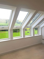 Okna pro fasádní sestavy v sestavě