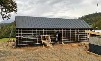 Dům ve Vidči - realizace (foto: archiv VSF Novotný)