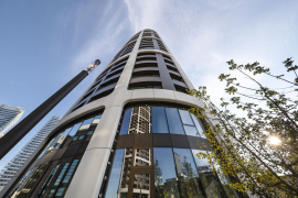 Fasáda je najcharakteristickejším prvkom projektu a developer kládol pri jej zhotovení dôraz na udržateľnosť